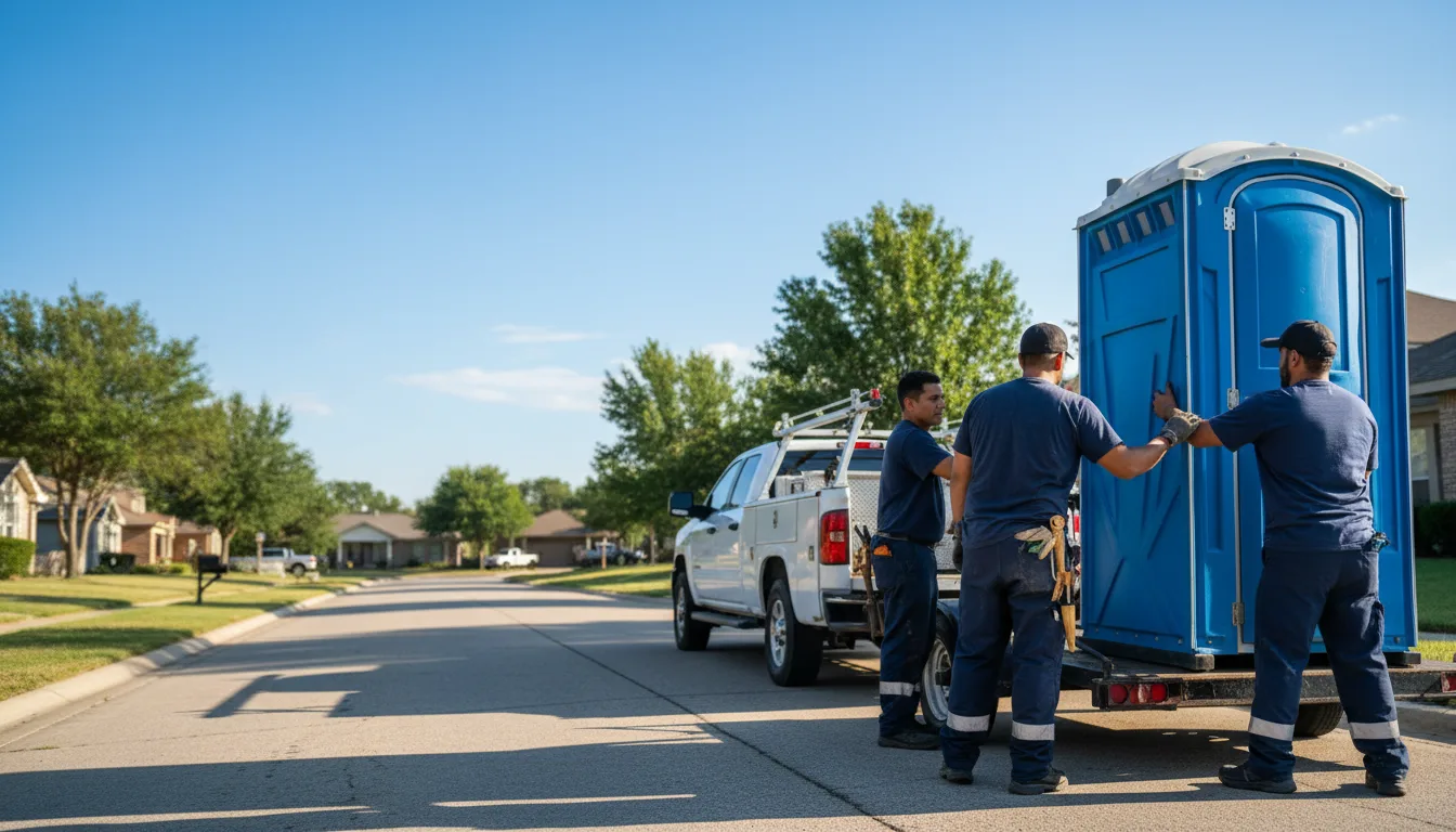 Portable Toilet Rental in Twin Oaks, OK near me